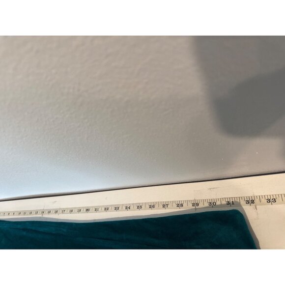 Made for Life Womens Pants Sz M Teal Velour Soft Comfy Athleisure Straight Leg - Picture 6 of 8